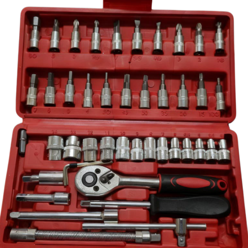 Set Llave Tubo Por 46 Pcs