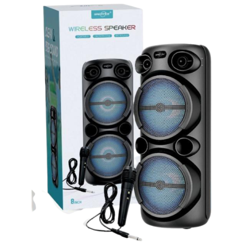 Parlante 2x8 Pulgadas Gts-2059